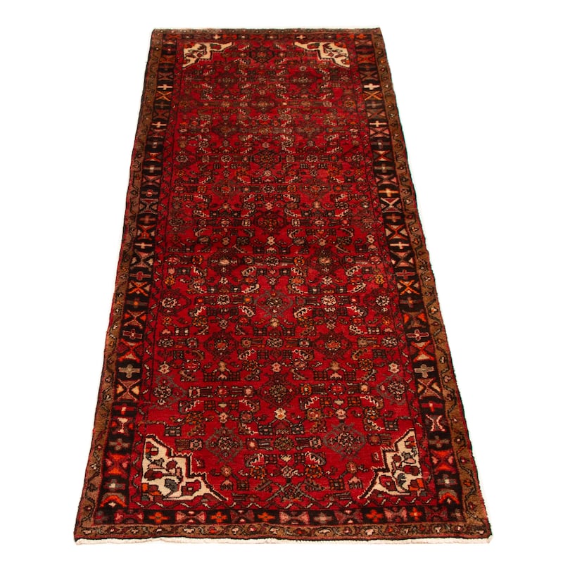 Andelz Red Rug 3'7" x 10'2" - 3'7 x 10'2