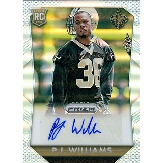 Shop Signed Williams Pj New Orleans Saints Pj Williams 2015 Panini