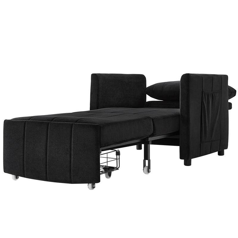 Convertible Futon Sofa, Pull-out Sofa Bed