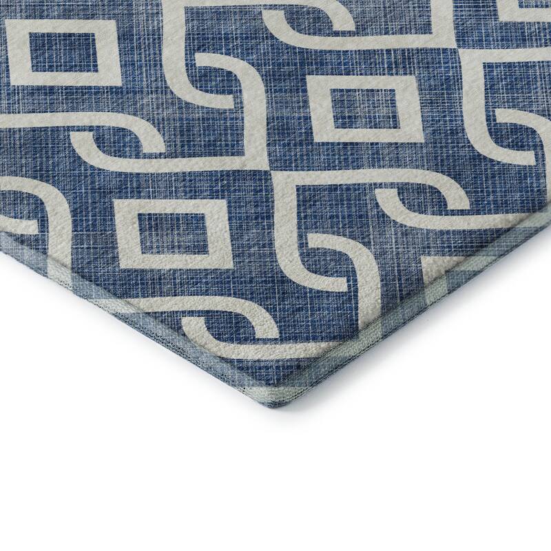 Premium Washable Super Soft Modern Medallions Mayfield Rug