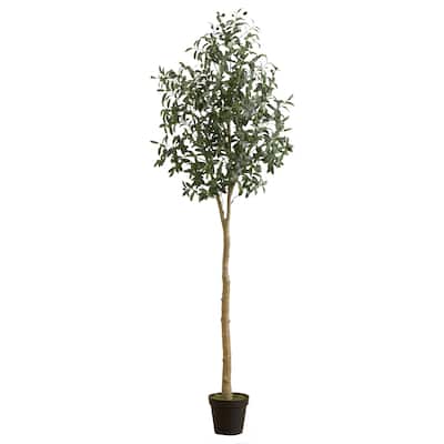 7' Artificial Olive Tree