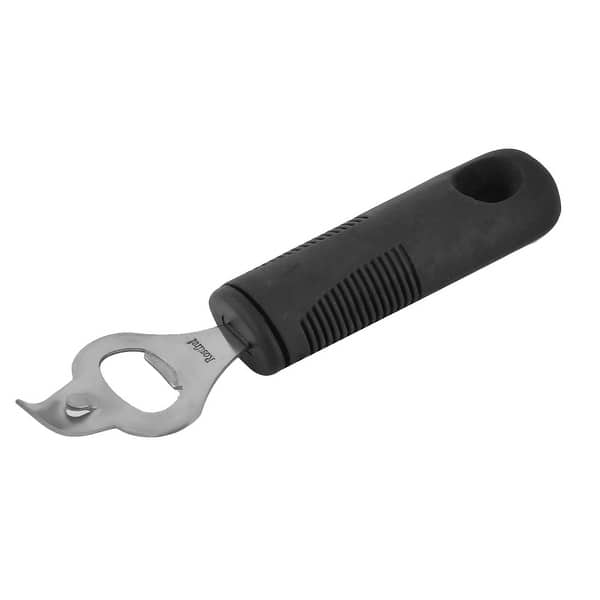 Home Kitchen Plastic Handle Metal Tin Can Bottle Opener Black Silver Tone -  Bed Bath & Beyond - 18460359