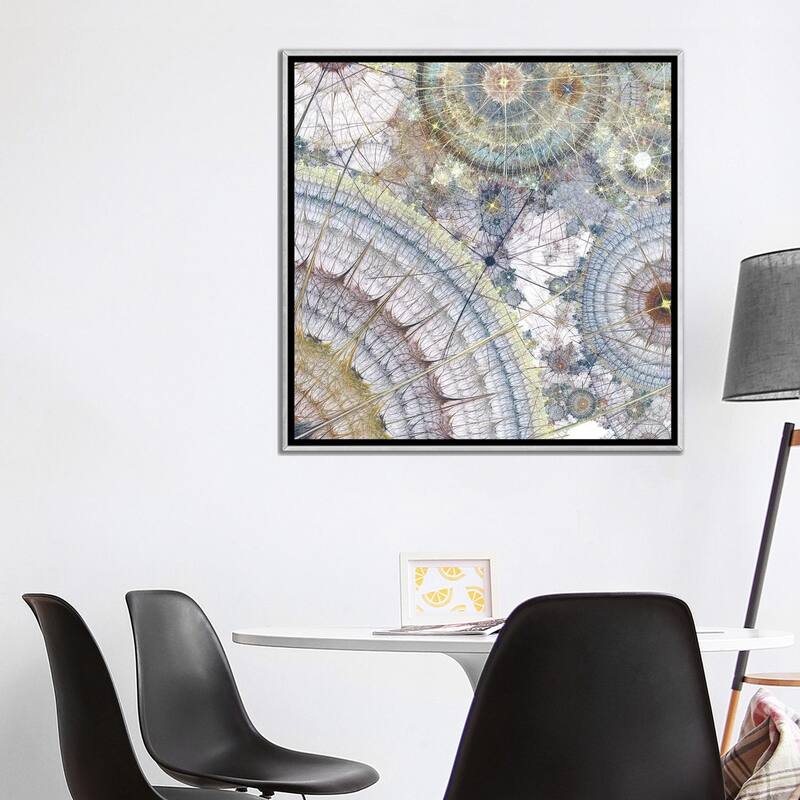 iCanvas "Clockworks II" by James Burghardt Framed