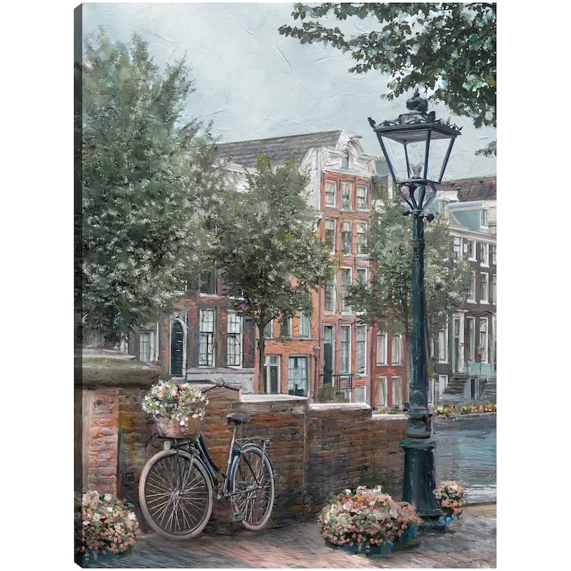 Matin De Village By Studio Arts Canvas Art Print