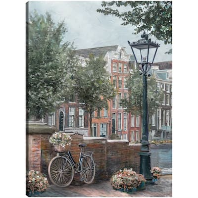 Matin De Village By Studio Arts Canvas Art Print