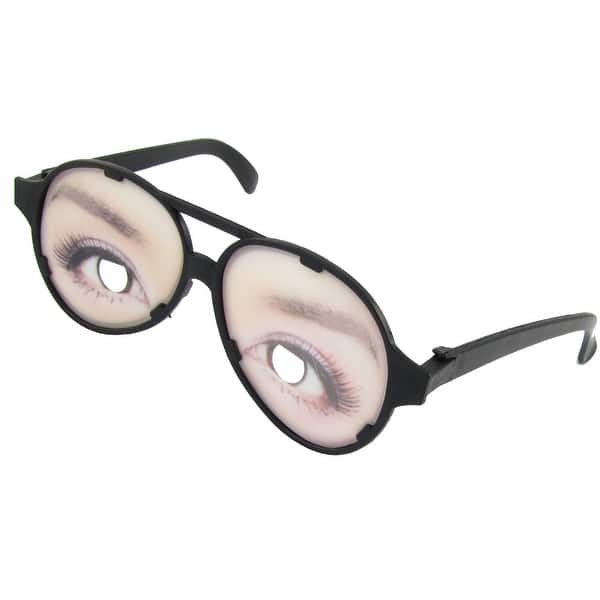 Novelty Glasses With Eyeballs Scary Crazed Bloodshot Eyeball