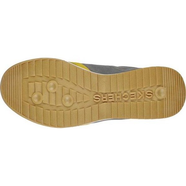 skechers memory foam mens yellow