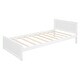 preview thumbnail 38 of 90, Modern Style Wooden Loft Bed with a Twin Size Stand-alone Bed, Shelves, Desk and Wardrobe