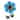 Regal Art & Gift 36 Inch Flower Spinner Stake - Blue
