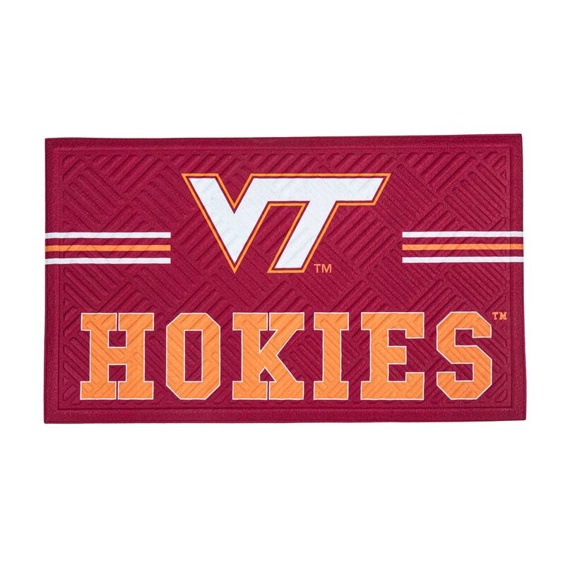 30 in. x 18 in. Embossed Mat, Cross Hatch, Virginia Tech