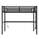 preview thumbnail 14 of 12, Metal TwinXL/Full Size Loft Bed with Power Outlet and LED Lighted, Noise Reduced