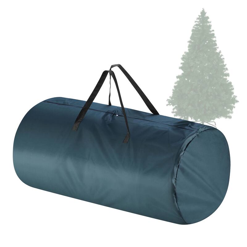 Christmas Tree Storage Bag - Zippered Canvas Sack Fits 12-Foot Artificial Trees by Tiny Tim Totes