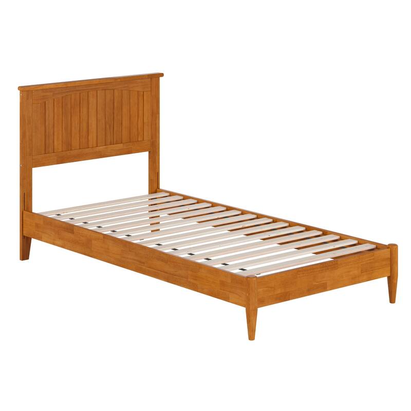 Naples Solid Wood Low Profile Platform Bed
