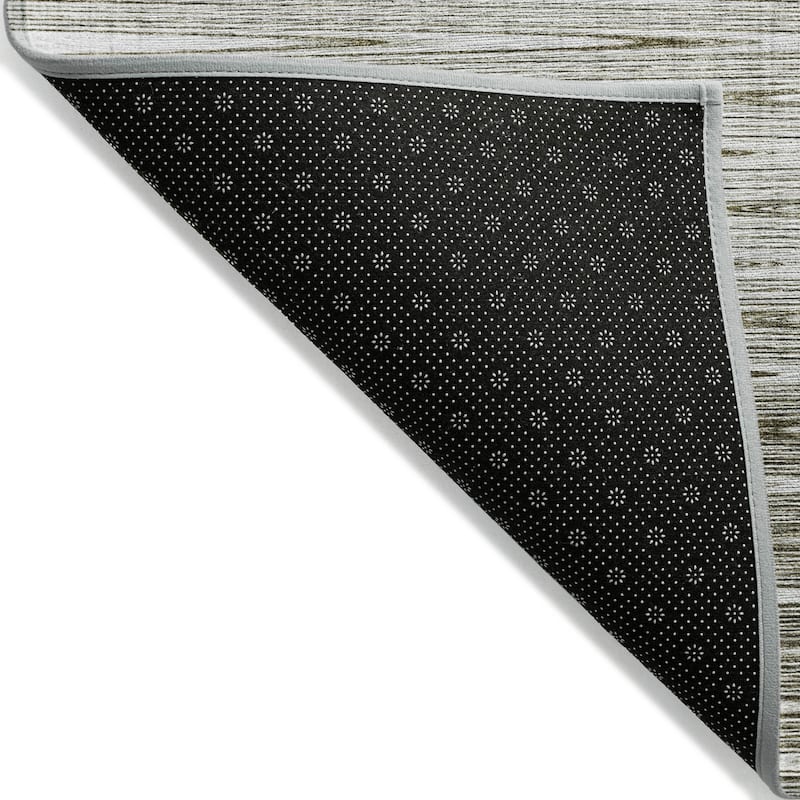 Machine Washable Indoor/ Outdoor Chantille Ombre Stripes Rug