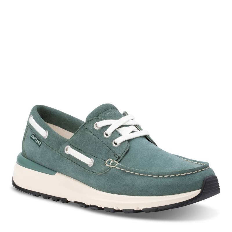 Eastland Men's Leap Trainer Sneaker - Sage Nubuc - 12