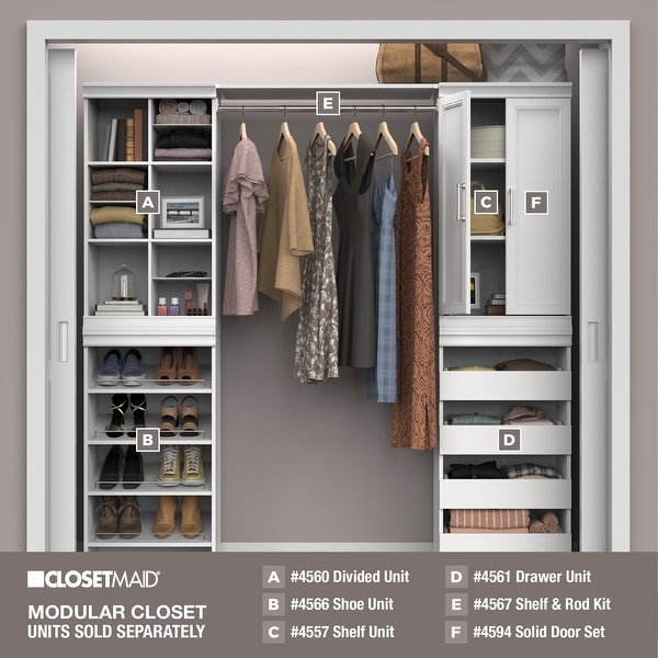 ClosetMaid Modular Storage 4 Drawer Unit On Sale Bed Bath