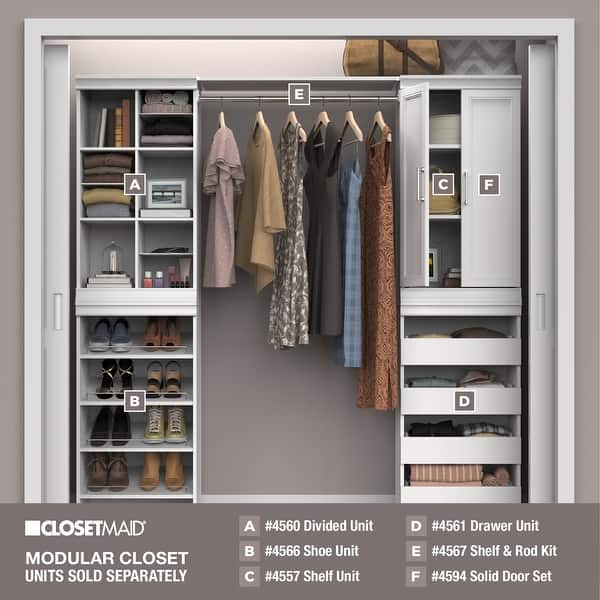 ClosetMaid Modular Storage 4-Drawer Unit - On Sale - Bed Bath