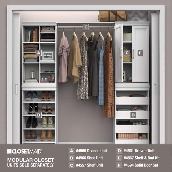 Custom Glass Top Closet Shelves - Transitional - Closet