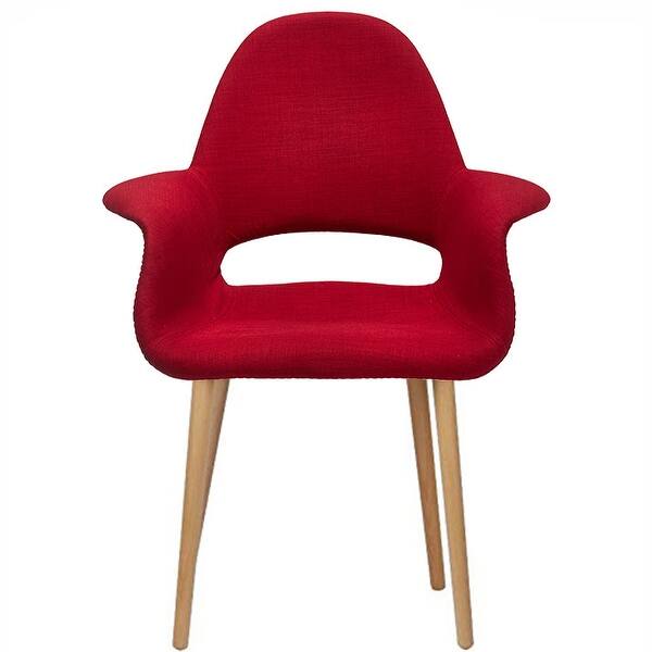 Shop 2xhome Fabric Modern Comfortable Dining Chairs With Arm