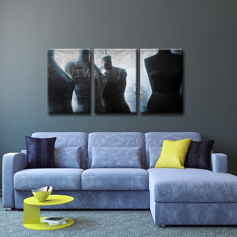 Ready2HangArt 'Urban Fashion X' 3-PC Canvas Art Set