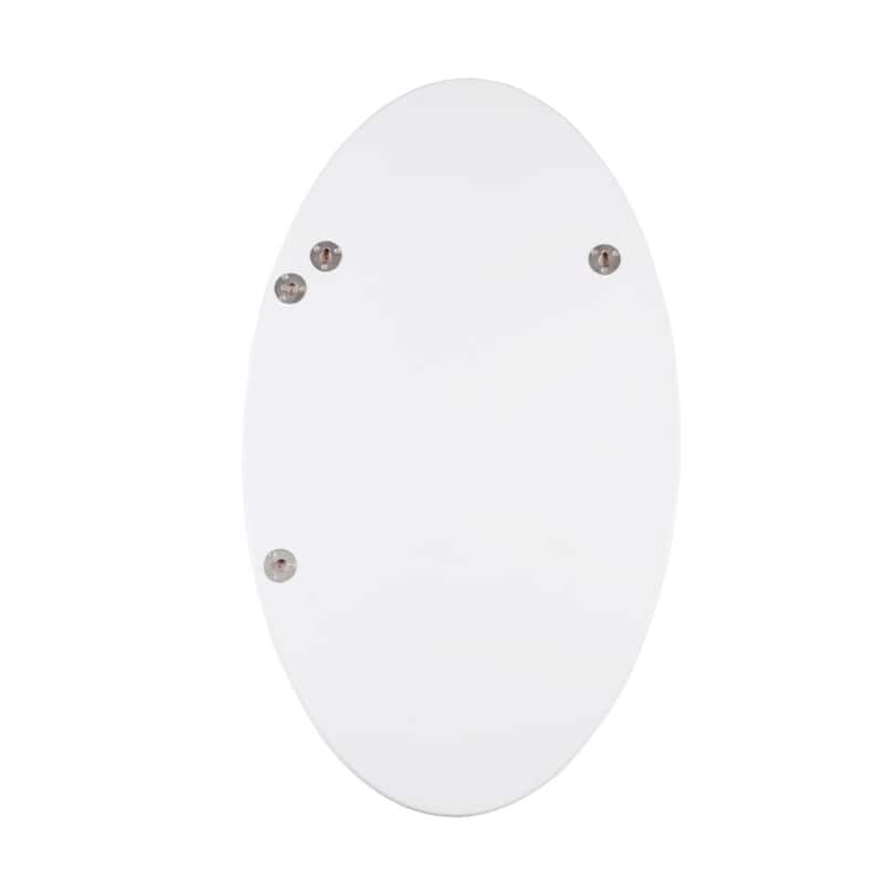 25" Round Mirror Frameless Beveled Wall Mounted Bathroom Mirror
