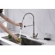 preview thumbnail 8 of 29, UltraFaucets Euro Collection Spring Spout Kitchen Faucet With Pull-Down Spray