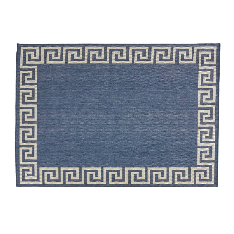 Preveli Greek Key Indoor/ Outdoor Area Rug by Christopher Knight Home