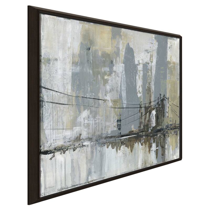 "Midtown Bridge II" by Carol Robinson Print on Floating Canvas