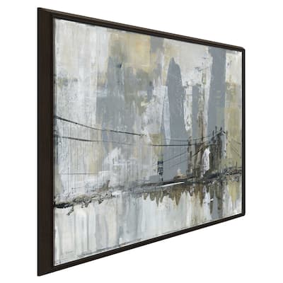 "Midtown Bridge II" by Carol Robinson Print on Floating Canvas