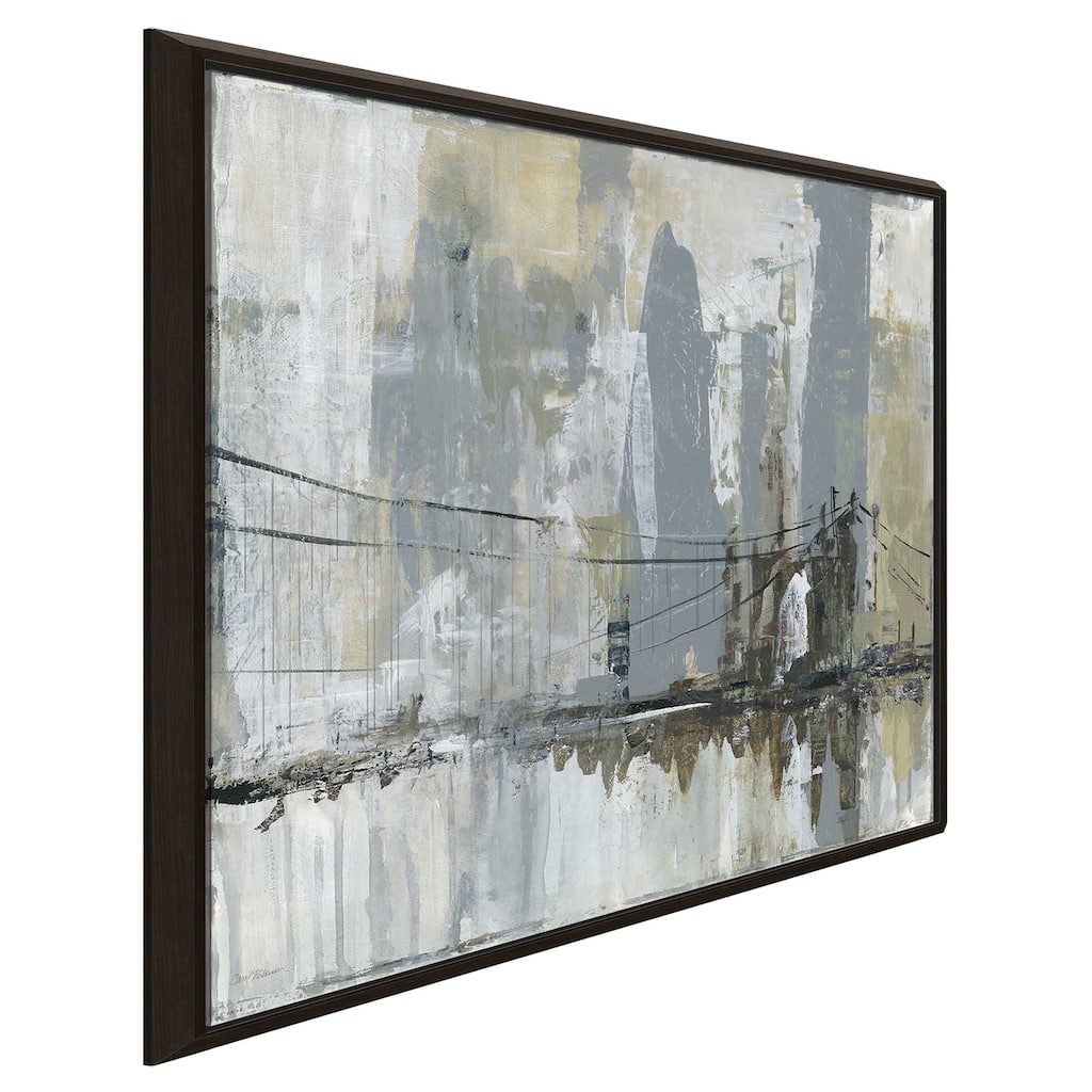 "Midtown Bridge II" by Carol Robinson Print on Floating Canvas