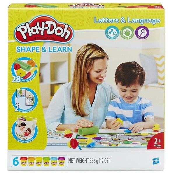 play doh letters and language