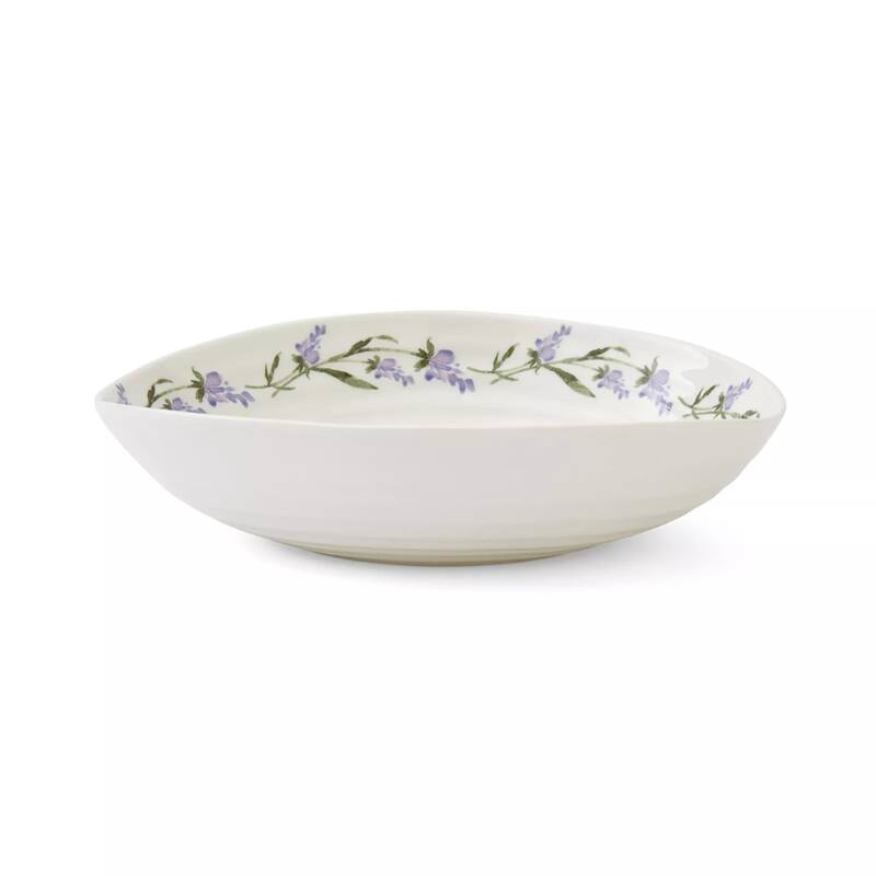 Portmeirion Set of 4 Sophie Conran Lavandula Pasta Bowls - 9.25" D x 2.25" H