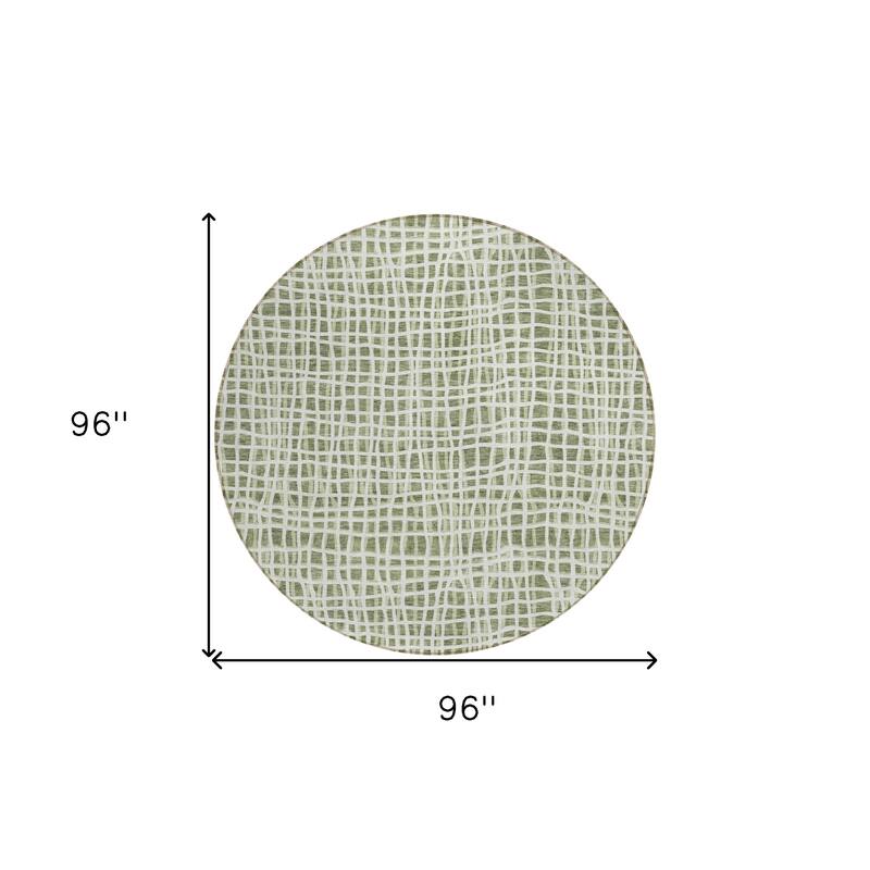 HomeRoots Striped Transitional Rectangle Outdoor Rug