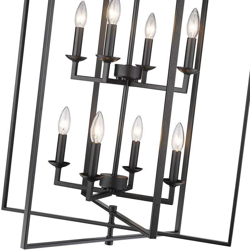 Millennium Lighting Nellis 8 Light Pendant Fixture in Multiple Finishes