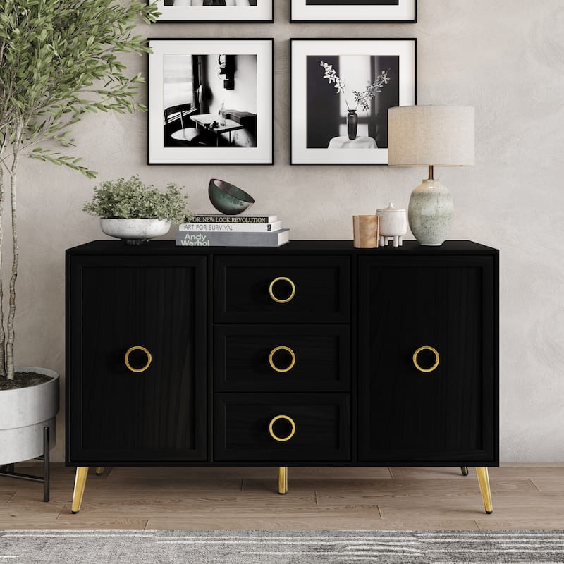 CraftPorch Contemporary Glam Sideboard Cabinet