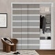 preview thumbnail 26 of 42, GoDear Design Adjustable Sliding Panel Track Blinds, Vertical Blinds, Classic, 45.8"- 86" W x 96" L Limestone