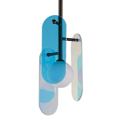 Studio M SM24812DC Megalith 7" Wide LED Abstract Mini Pendant