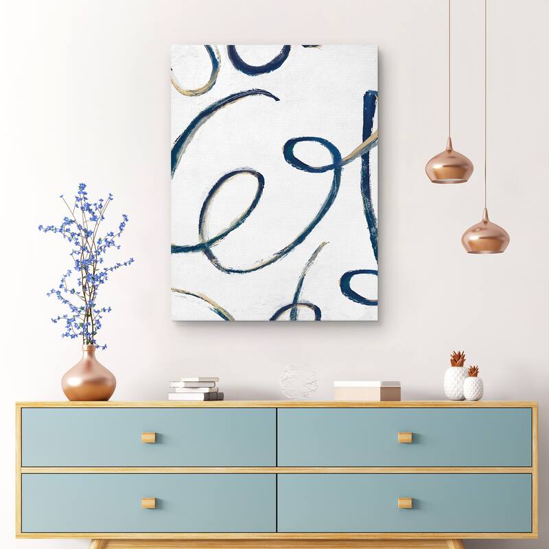 Freeform IV by Studio Arts Canvas Art Print