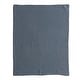 preview thumbnail 7 of 5, Cotton Double Cloth Baby Blanket with Trim in Bag - 40.0"L x 32.0"W x 0.3"H Blue