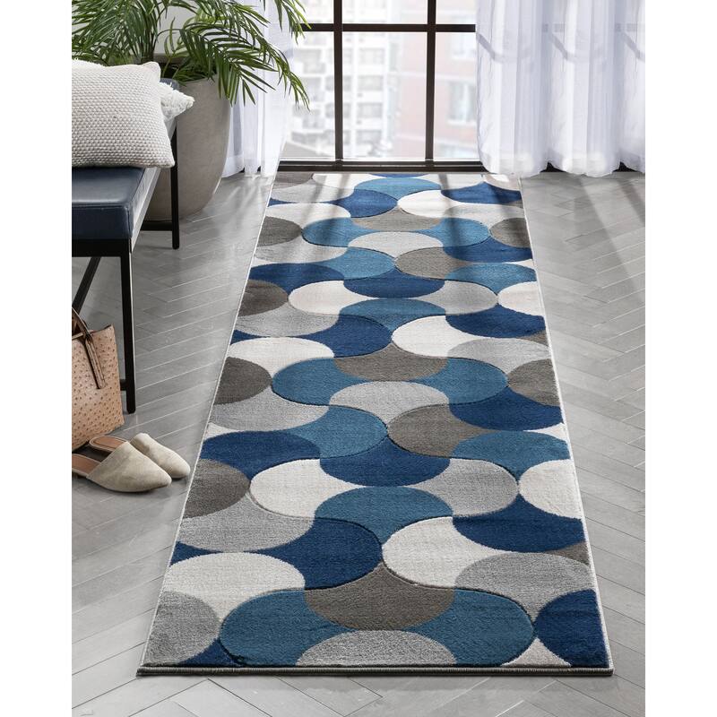 Well Woven Good Vibes Helena Modern Geometric Area Rug