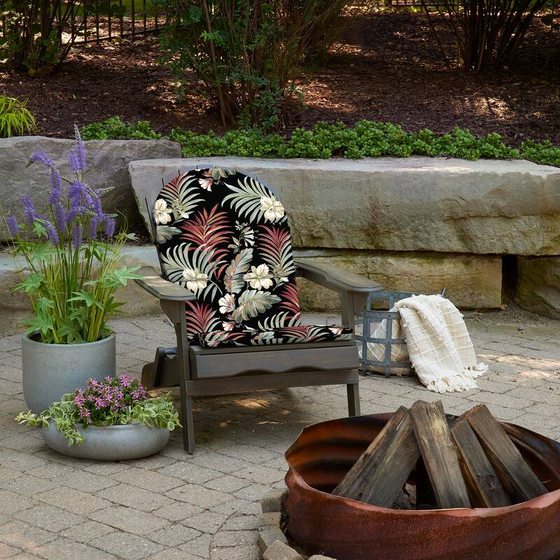 ARDEN Outdoor Foam Adirondack Cushion, Set of 2