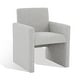 preview thumbnail 7 of 28, SAFAVIEH Couture Maisey Arm Chair - 26" W x 25" D x 33" H