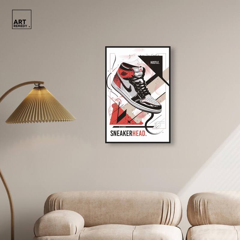 Stylish Sneakerhead Canvas by Art Remedy