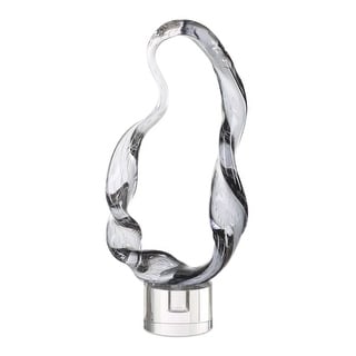 Uttermost Luminous Twist Glass Sculpture
