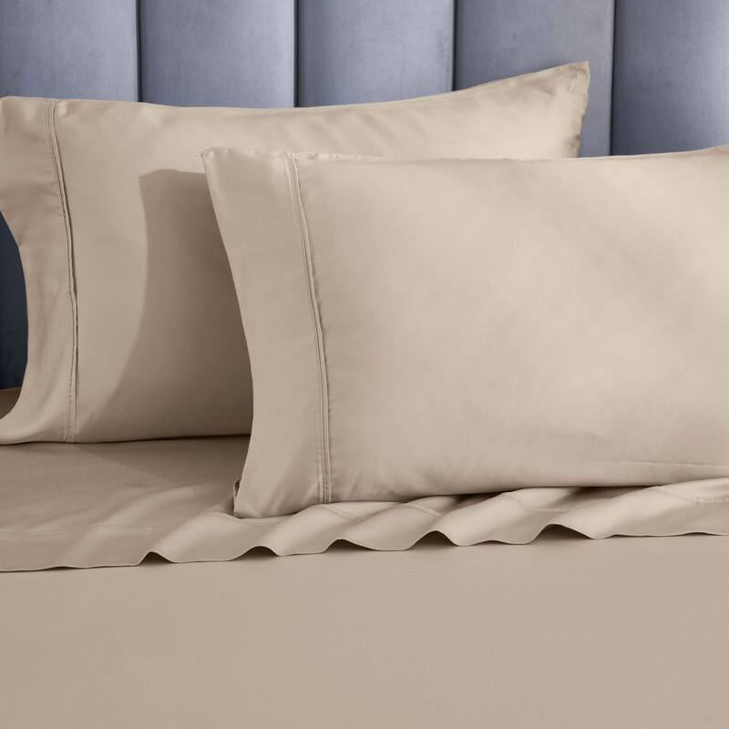 Superior Modal From Beechwood 400 Thread Count Pillowcases (Set of 2) - Linen - King