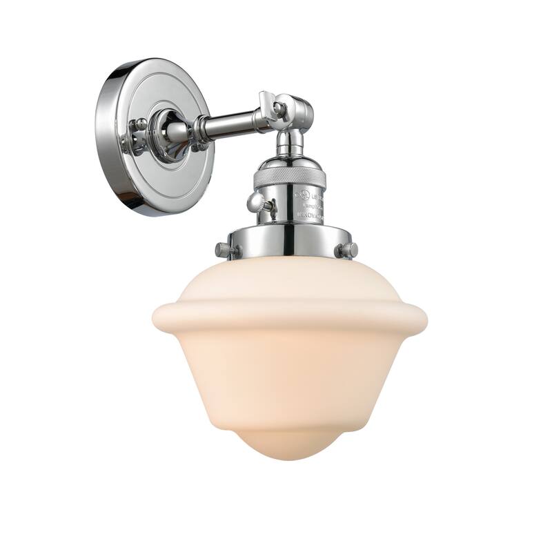 Innovations Lighting Small Oxford Single Light 12" Tall Bathroom