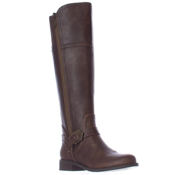 G by GUESS Hailee Riding Boots, Dark Brown