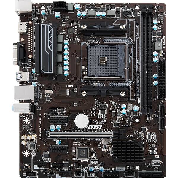 Shop Msi B350mpro Vhplus B350m Pro Vh Plus Motherboard Overstock 20344395