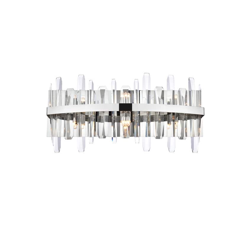Indigo Home 24 inch crystal bath sconce