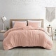 preview thumbnail 9 of 7, Modern Threads Braelyn 4-Piece Garment-Washed Comforter Set Peony Silver - King